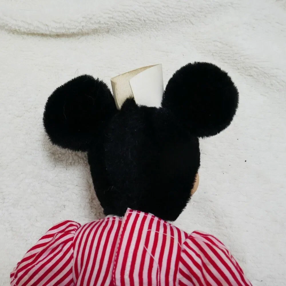 Mickey & Pals Dress-Ups plush doll Candy Striper Minnie Vintage Nurse Doll